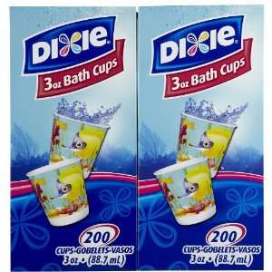 Dixie 3 oz Bathroom Cups, 200 ct 2 pack 