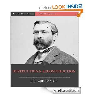 Destruction and Reconstruction Personal Experiences of the Late War 