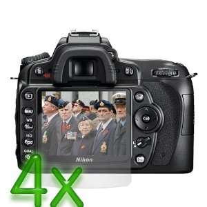  GTMax 4 Pcs D90 Clear LCD Screen Protector for Nikon 