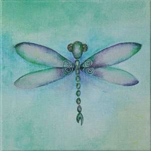 Water Dragonfly Decorative Tile 