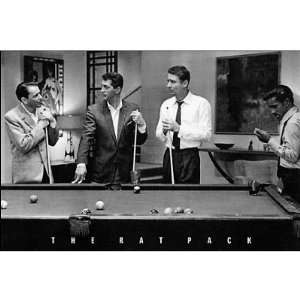  The Rat Pack (Pool) Postcard
