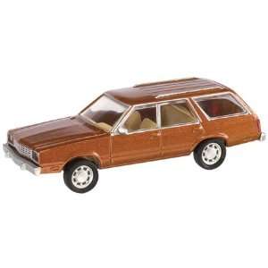  HO 1978 Ford Fairmont Wagon, Med Chestnut Toys & Games