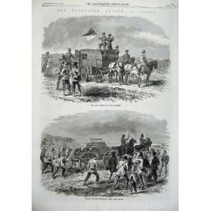  1869 Ta Army Review Dover Field Telegraph Head Quarters 