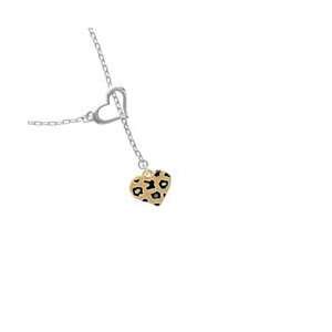  Heart   Gold Plated Heart Lariat Charm Necklace [Jewelry] Jewelry