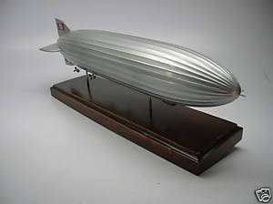LZ 129 Hindenburg Blimp Desk Wood Model Free Shipping  