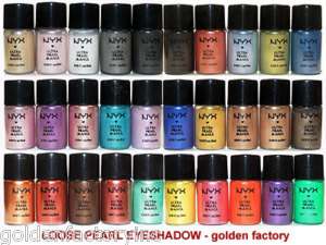 15 NYX LOOSE PEARL EYE SHADOW   SELECT YOUR 15 COLORS  