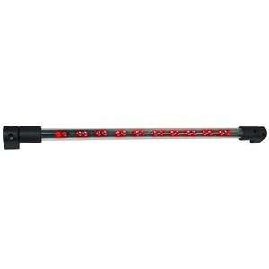  Toucan Rotating RED LED ROD with Black Ends Automotive