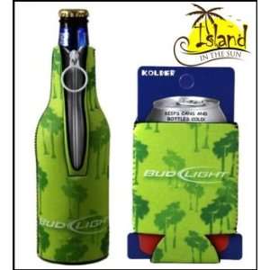   Bud Light Tropical Green Beer Can & Bottle Koozie: Sports & Outdoors