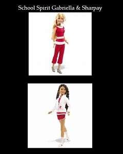 NEW High School Musical 3 Gabriella Sharpay Barbie Doll  