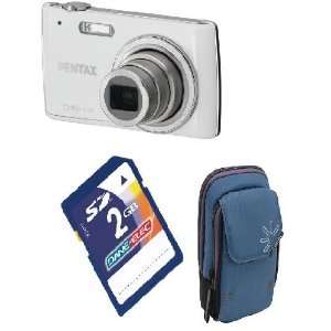   Camera with Sport Case and 2 GB SD Card (White)
