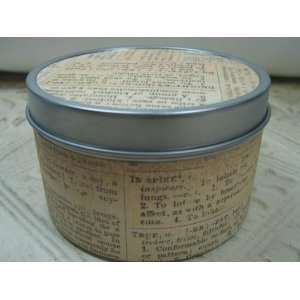  Old Dictionary Definitions 8 oz Tin 