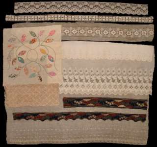 Lot Of 10 Assorted Trims & Items Victorian 1920’S  