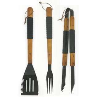   02162XNST 3 Piece Sure Grip Spatula, Tongs and Fork 