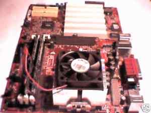 Motherboard Athlon SocketA MSI MS 6712 Ver10A KT4V  