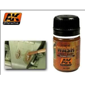  AK Interactive AK 046 Light Rust For Green Vehicles Toys & Games