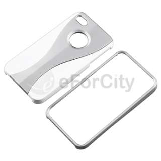   Piece Cup Shape Hard Case Cover+PRIVACY FILTER for iPhone 4G 4S  