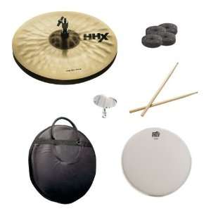  Sabian 14 Inch HHX Stage Hi Hats Pack with Cymbal Bag 