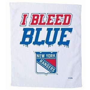 Pro Towel Sports New York Rangers I Bleed Blue Extra Man Rally Towel 