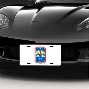  Army 171st Infantry Brigade LICENSE PLATE Automotive