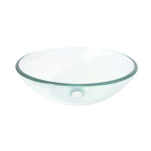  Premier Faucet 5811 Round Glass Vessel Sink: Home 