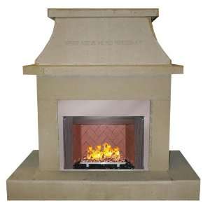   Rooms STRATGKIT Fireglass Pedestal Pan Burner Kit