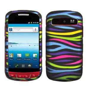  iFase Brand Samsung Admire R720 Cell Phone Rainbow Zebra 