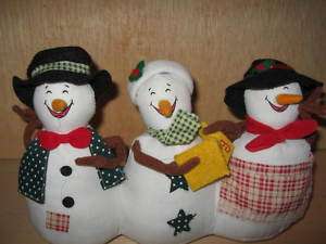 Springwater Cookie Company Snowman Stuffed Christmas  