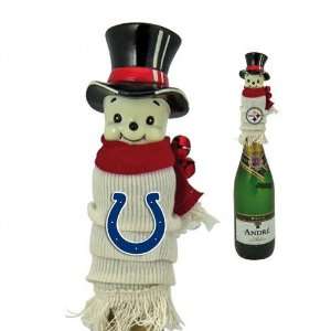  Indianapolis Colts Snowman Bottle Cover