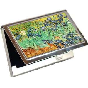  Irises Van Gogh Business Card Holder