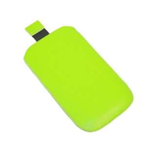   GREEN Quality Slip Pouch Protective Case Cover with Pull Tab   Medium