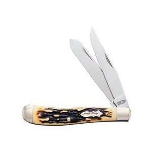 Uncle Henry Pro Trapper 3 7/8 Closed 2 Blade: Sports 