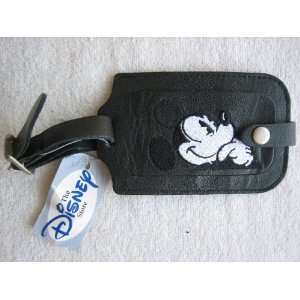  Mickey Mouse Leather Luggage Tag 