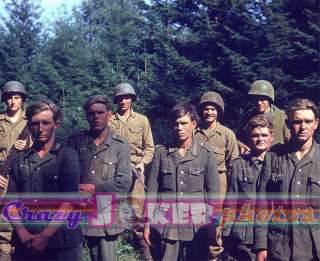 WW2 German Soldiers POW 5 x 7 Photo  