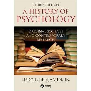   and Contemporary Research [Paperback] Ludy T. Benjamin Jr. Books