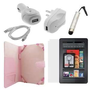 LCD Screen Protector + USB Car Charger +USB Travel Charger + Micro USB 