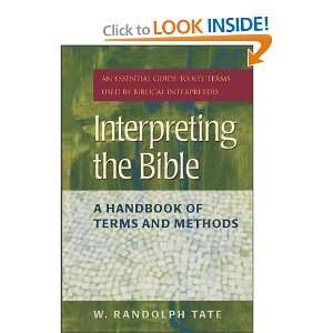  Interpreting the Bible A Handbook of Terms and Methods 
