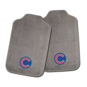  Chicago Cubs Grey Cloth Floor Mats: Sports & Outdoors