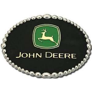  John Deere Montana Silversmith Oval Logo Buckle