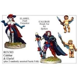   Fantasy   Elves Elfen Revenant Calebar And Elariel (4) Toys & Games