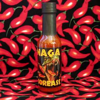 Naga Soreass Chili Sauce, scharfe Jolokia Chilli Soße  