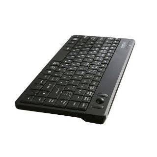 Perixx PERIBOARD 706PLUS, Wireless Mini Keyboard with Trackball   2.4G 