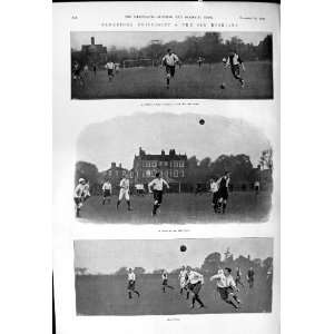   Football Sport Booker Eton Sport Men Antique Print