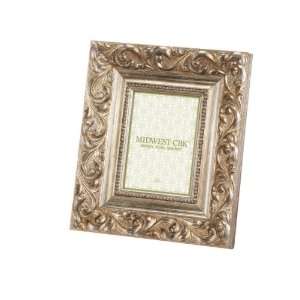  Champagne 5x 7 Frame With Deep Carved Molding Wood 