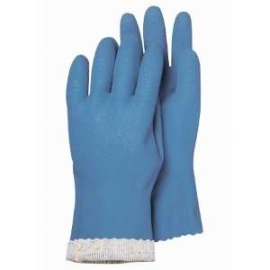 Medline Stanley Blue Latex Glove   Medium   Qty of 12   Model HKP2022M