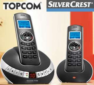 SilverCrest Cocoon 1150 Twin Schnurlos DECT TELEFON AB  