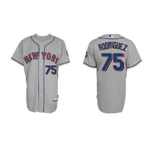  New York Mets #75 Francisco Rodriguez Grey 2011 MLB 
