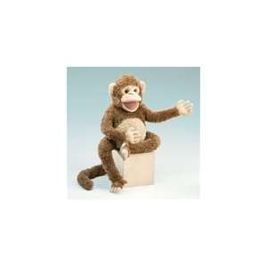  Monkey, Long Legged Monkey Hand Puppet   By Folkmanis 