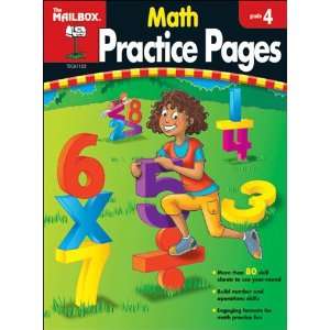  MATH PRACTICE PAGES GR 4: Toys & Games