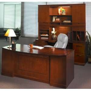    Mayline Group Sorrento Bow Front Desk Simple Suite