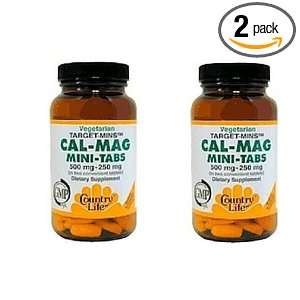  Country Life   Calcium magnesium Complex, 180 Tablets 2 